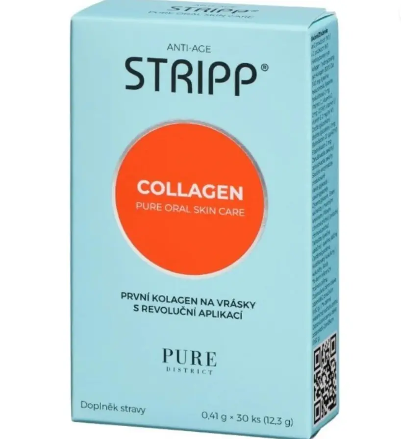 13022-pure district stripp collagen pure oral skincare 30ks